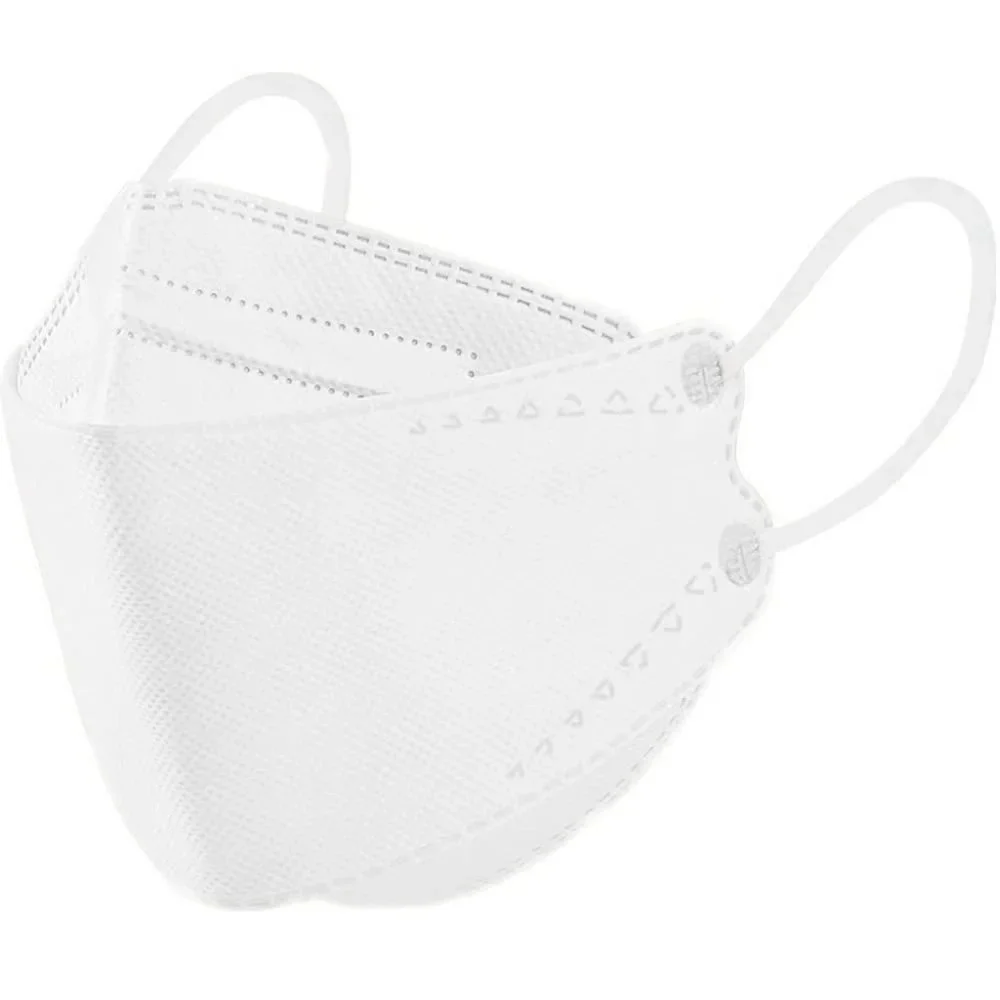 UNISEX KF94 Mask, 50PCS Face Masks, White Disposable Masks