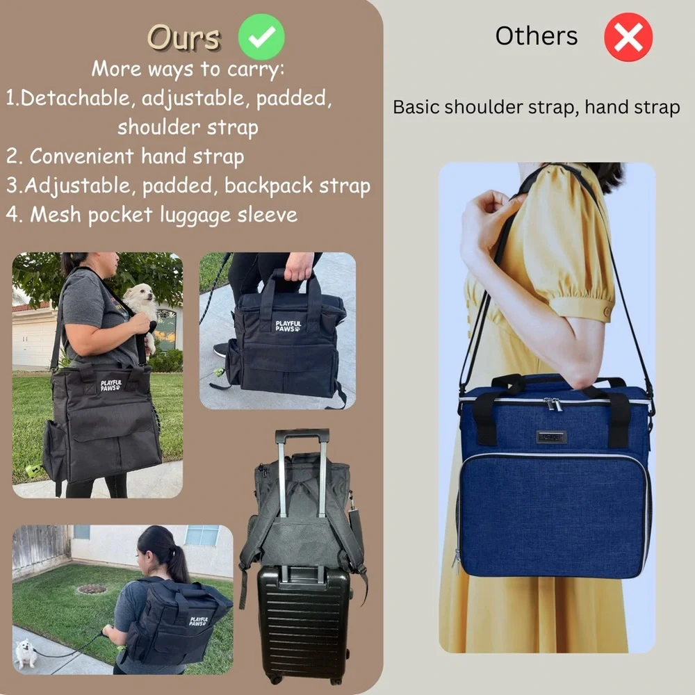 Playful Paws bag pop foot