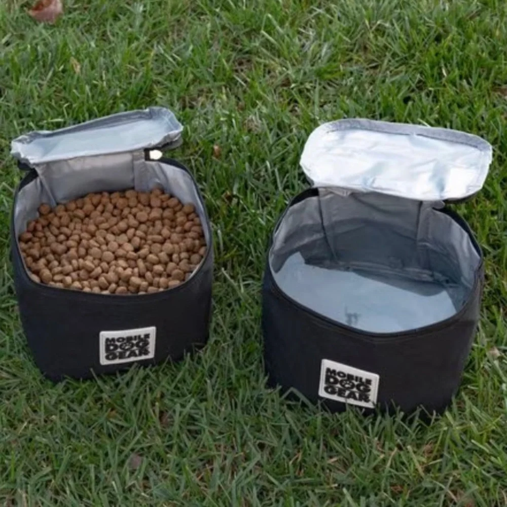 Mobile Dog Gear insulated dog food carrier in blue