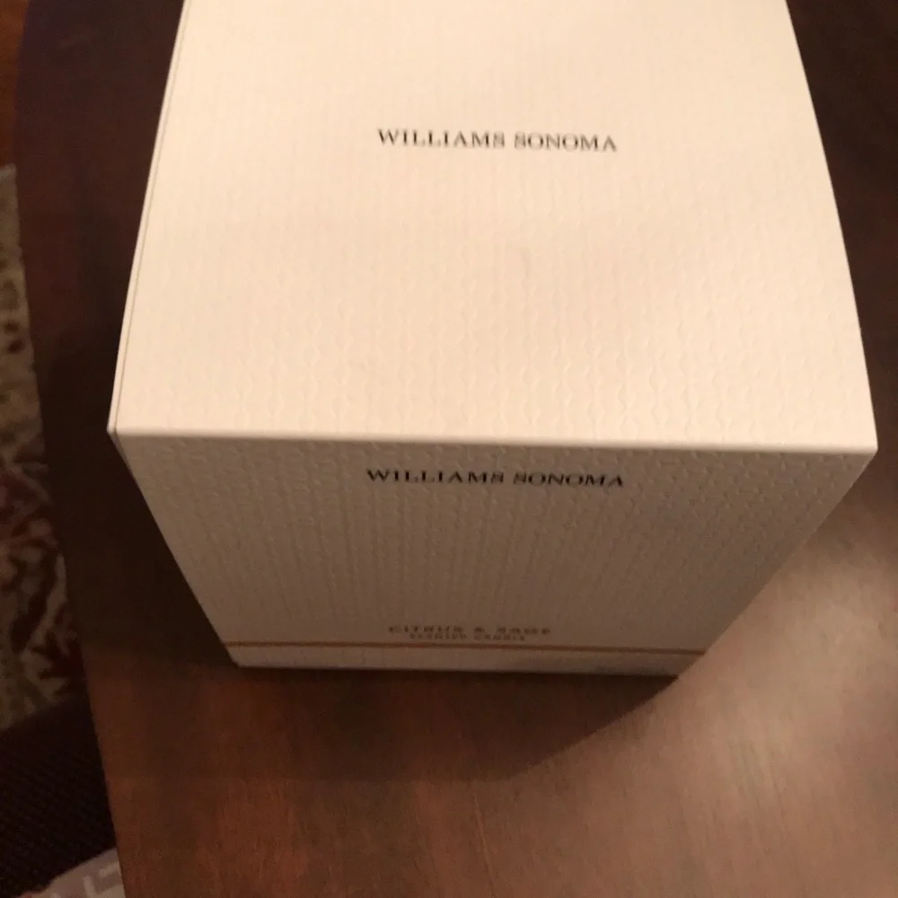 Williams Sonoma Citrus & Safe Scented Candle
