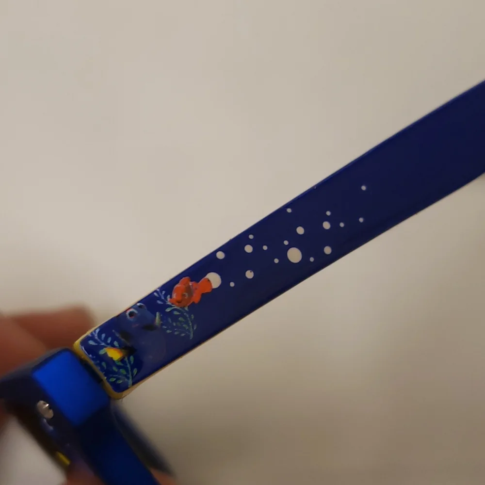 Disney Finding Dory Nemo Kid's Sunglasses Blue Yellow NWOT