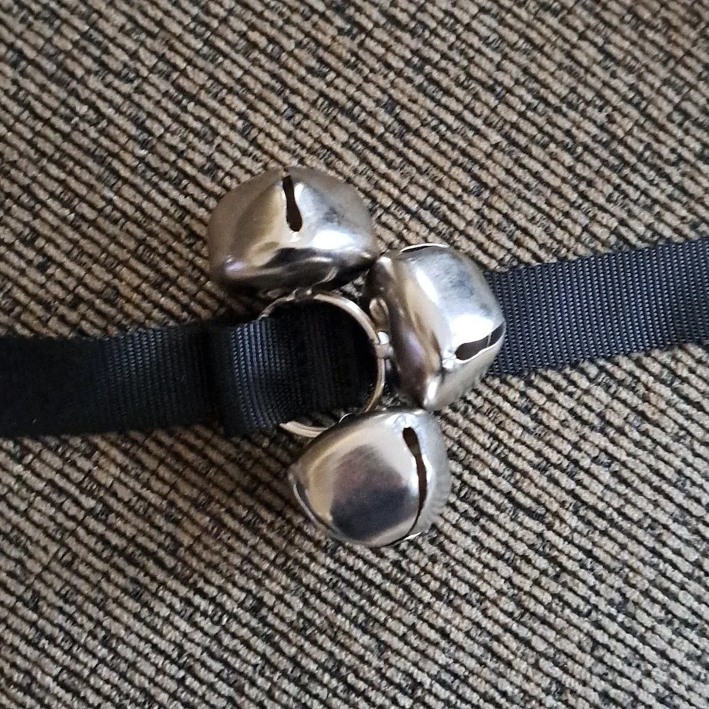 COOYOO Dog Doorbell Adjustable Pottybells for Dogs