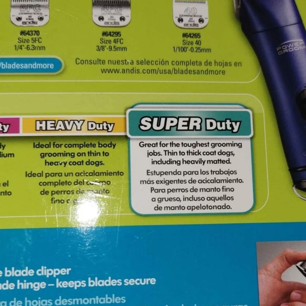 RARE DISCONTINUED ANDIS SUPER DUTY CLIPPER IN BOX DOG PET POSHMARK BUY NOW!