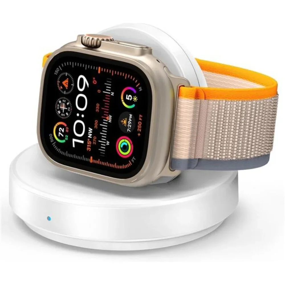 Portable Magnetic Charging Dock for Apple Watch,Wireless Fast WatchCharger Stand