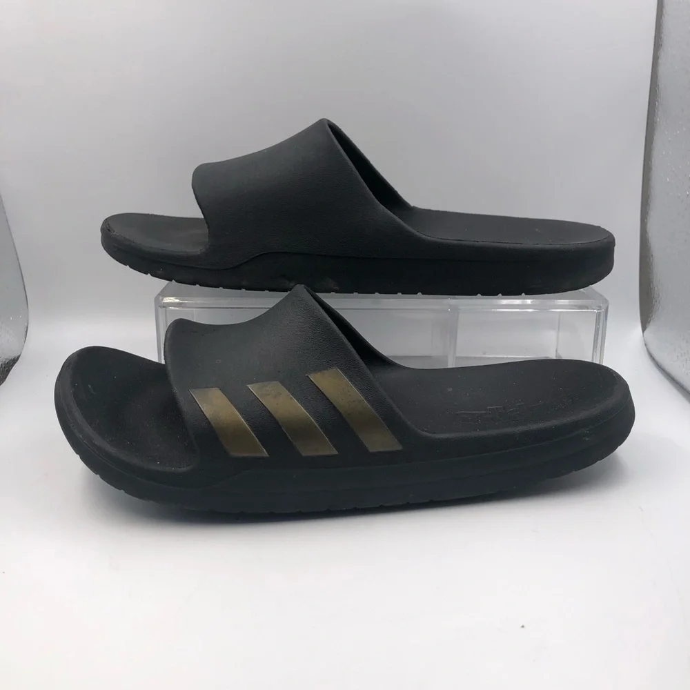adidas black rubber