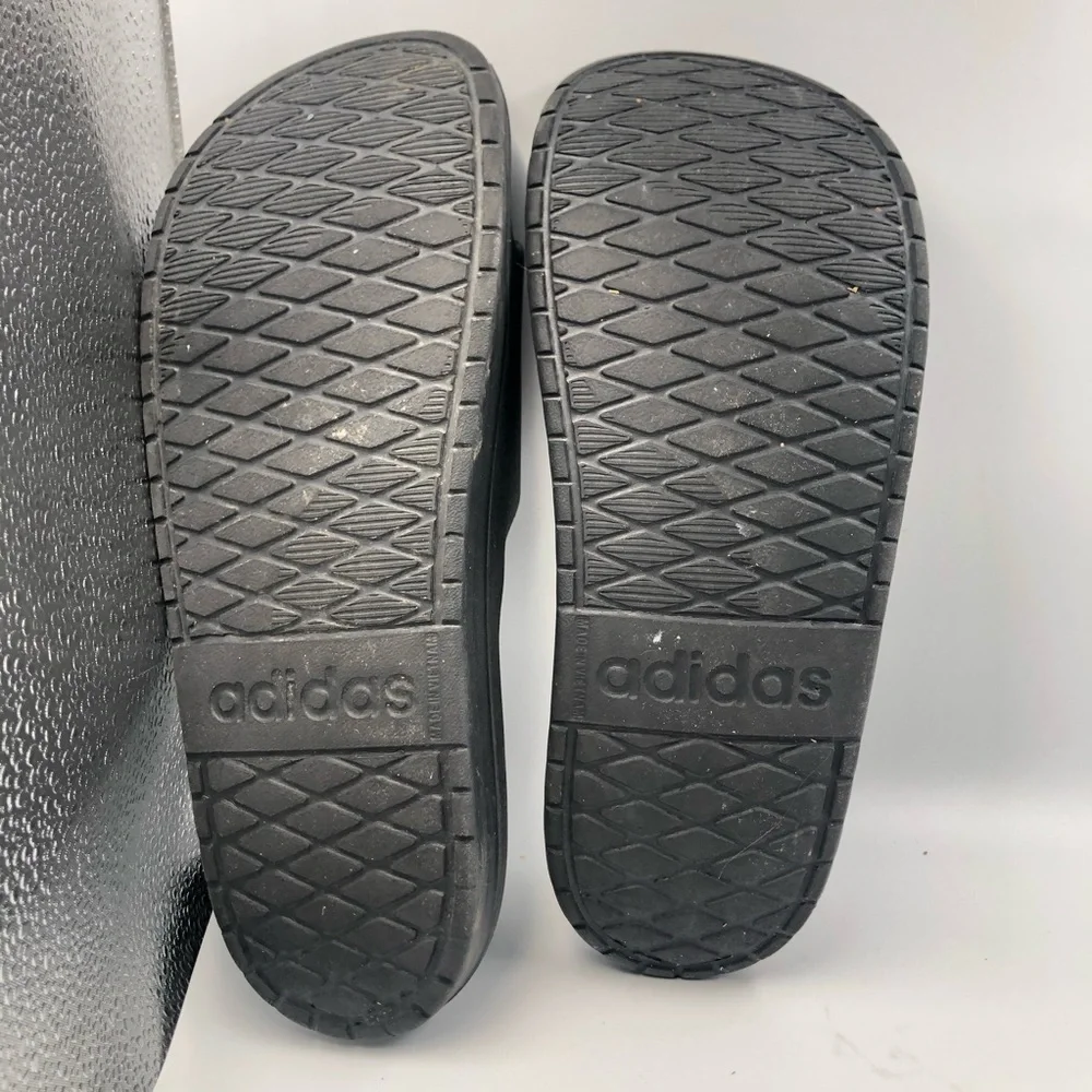 adidas black rubber
