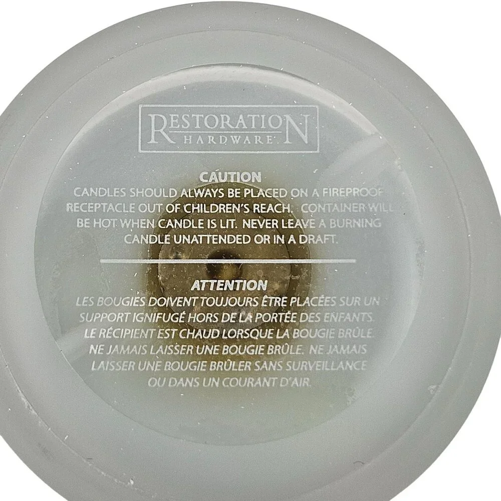Restoration Hardware Honeydew Quince Votive Candles Set of 4 Filled Votives