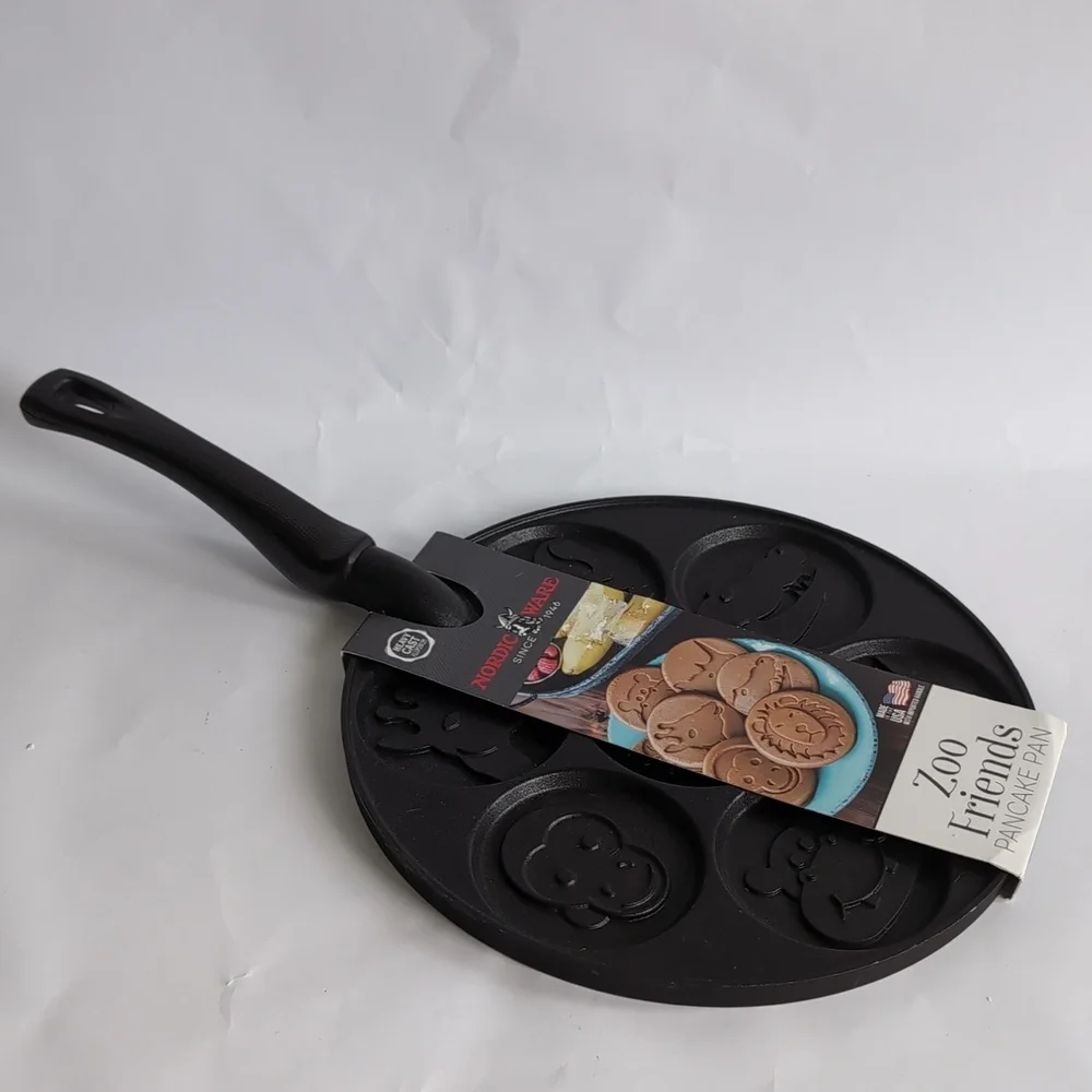 Nordic Ware Zoo Friends Pancake Pan New