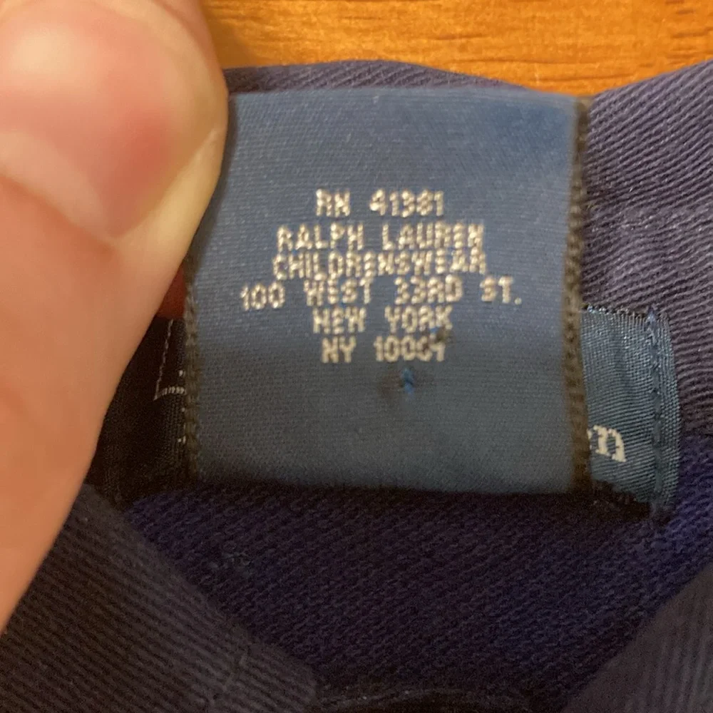 Polo Ralph Lauren Kids Boys Size 18 Month Riders Jockey Rugby Stripe Polo Shirt