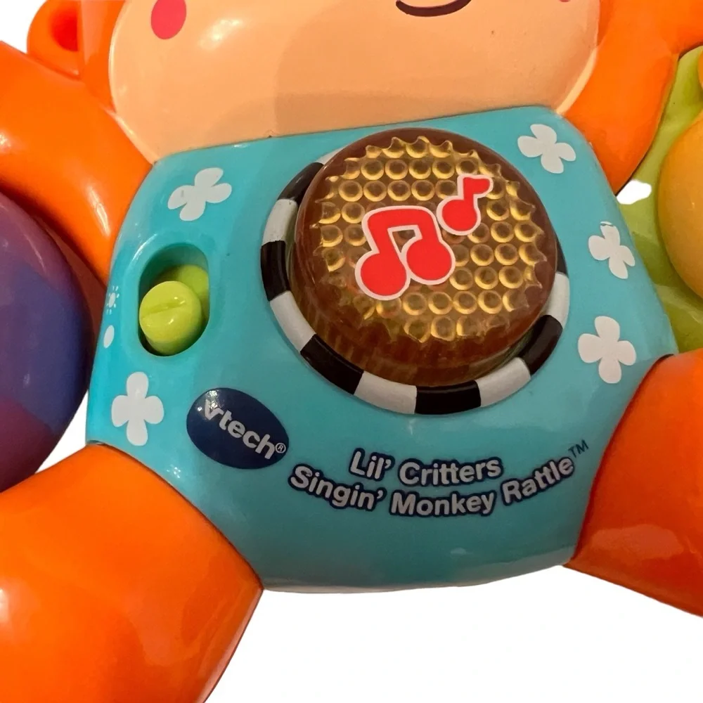 VTech Lil Critters Singing Monkey Rattle