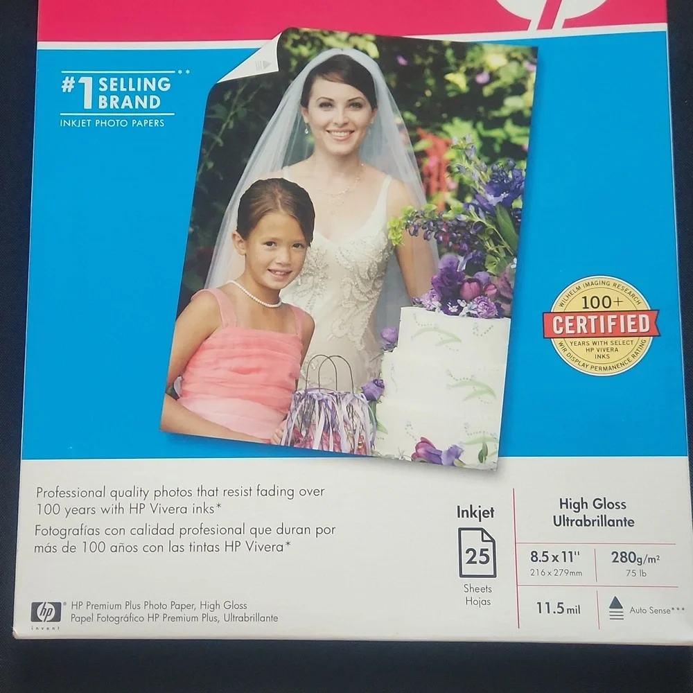 HP Premium Plus Photo Paper NWT