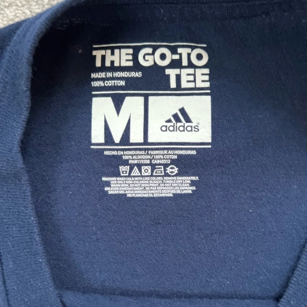 adidas cotton tee any