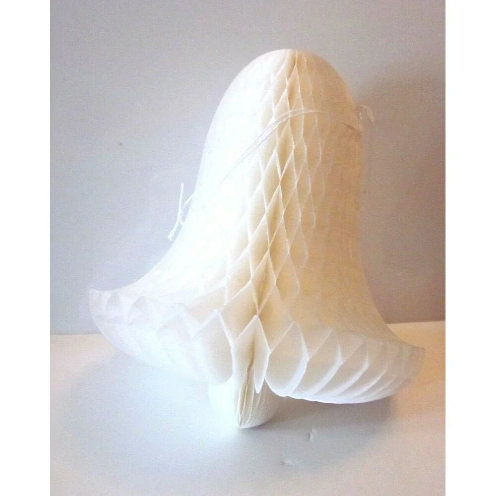 Vintage Hallmark Paper Honeycomb Bell 1980   9