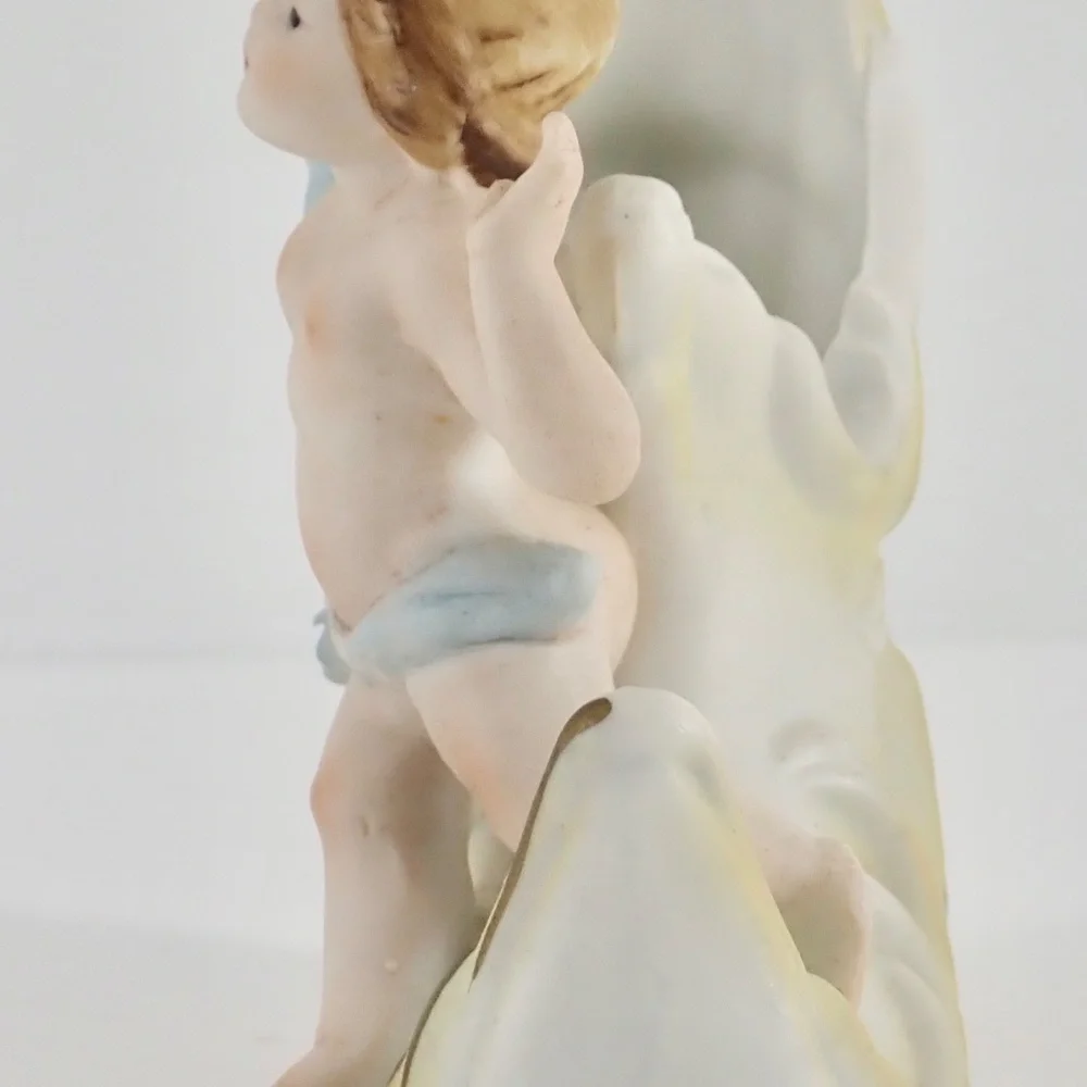 German antique carriage cherub