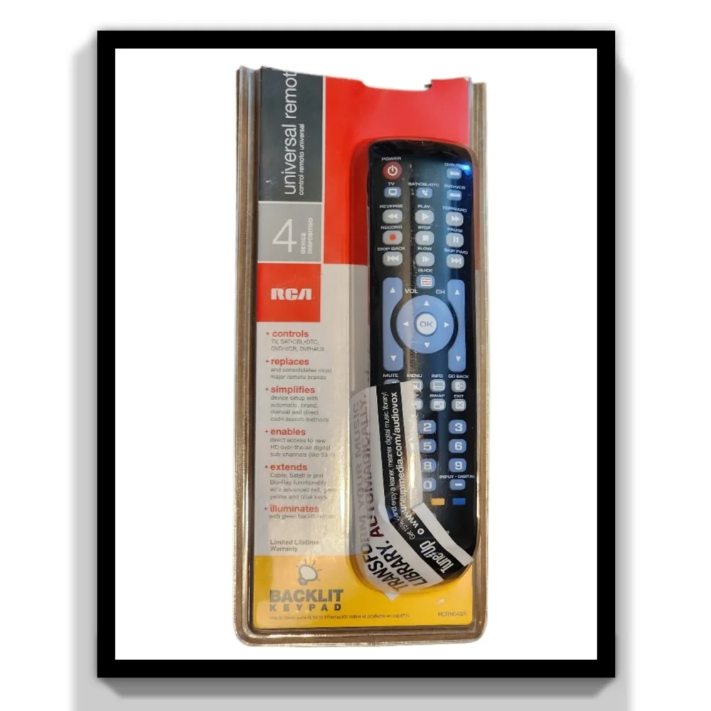 RCA package not plastic