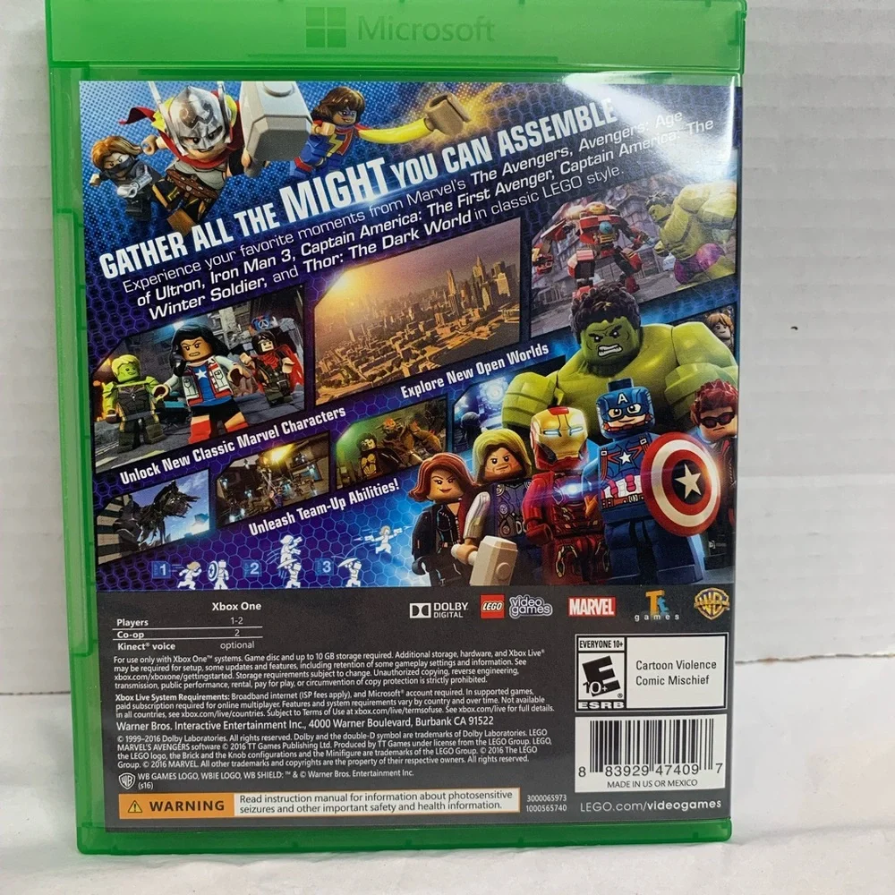 Microsoft lego marvel