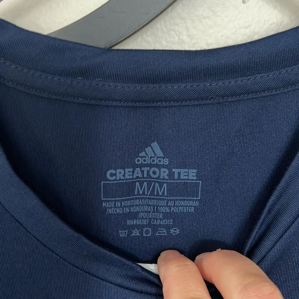Adidas Creator Tee Sporting Kansas City Soccer Short Sleeve Shirt