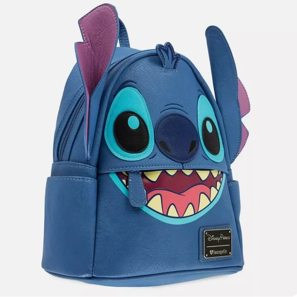 ❤️ Disney Loungefly Limited Edition Leather Lilo & Stitch Backpack NWT