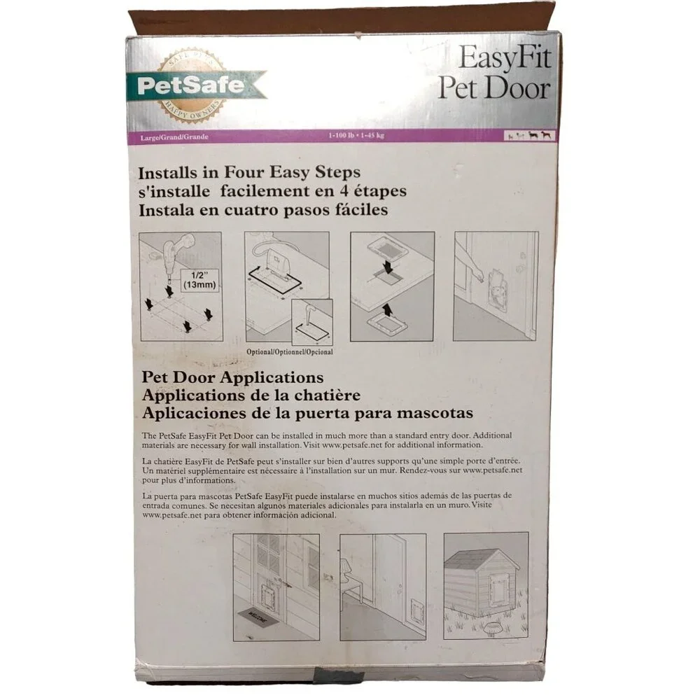 Petsafe EasyFit Pet Door Large 10.5