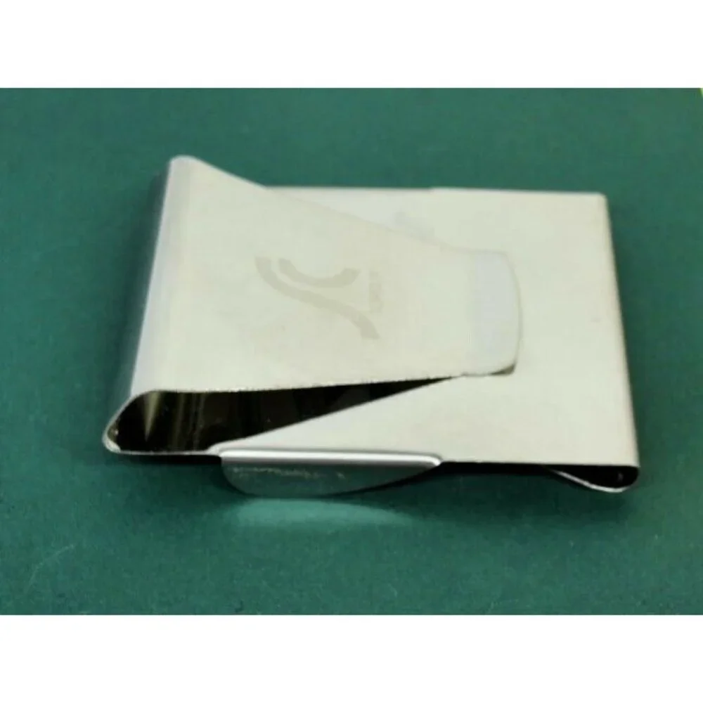 Slim Clip Money Clip Stainless Steel Wallet Credit Card Silver