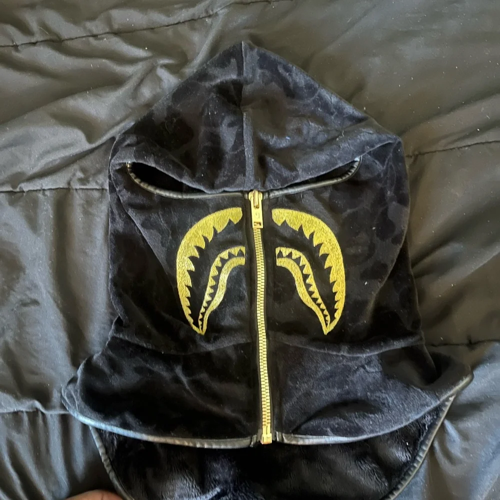 Bape balaclava/ski mask with zipper