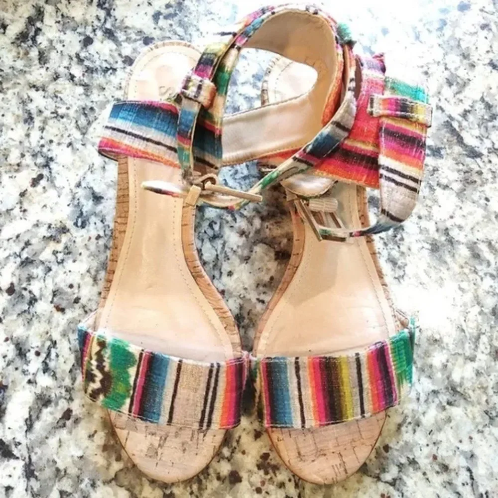 SCHUTZ metallic threads