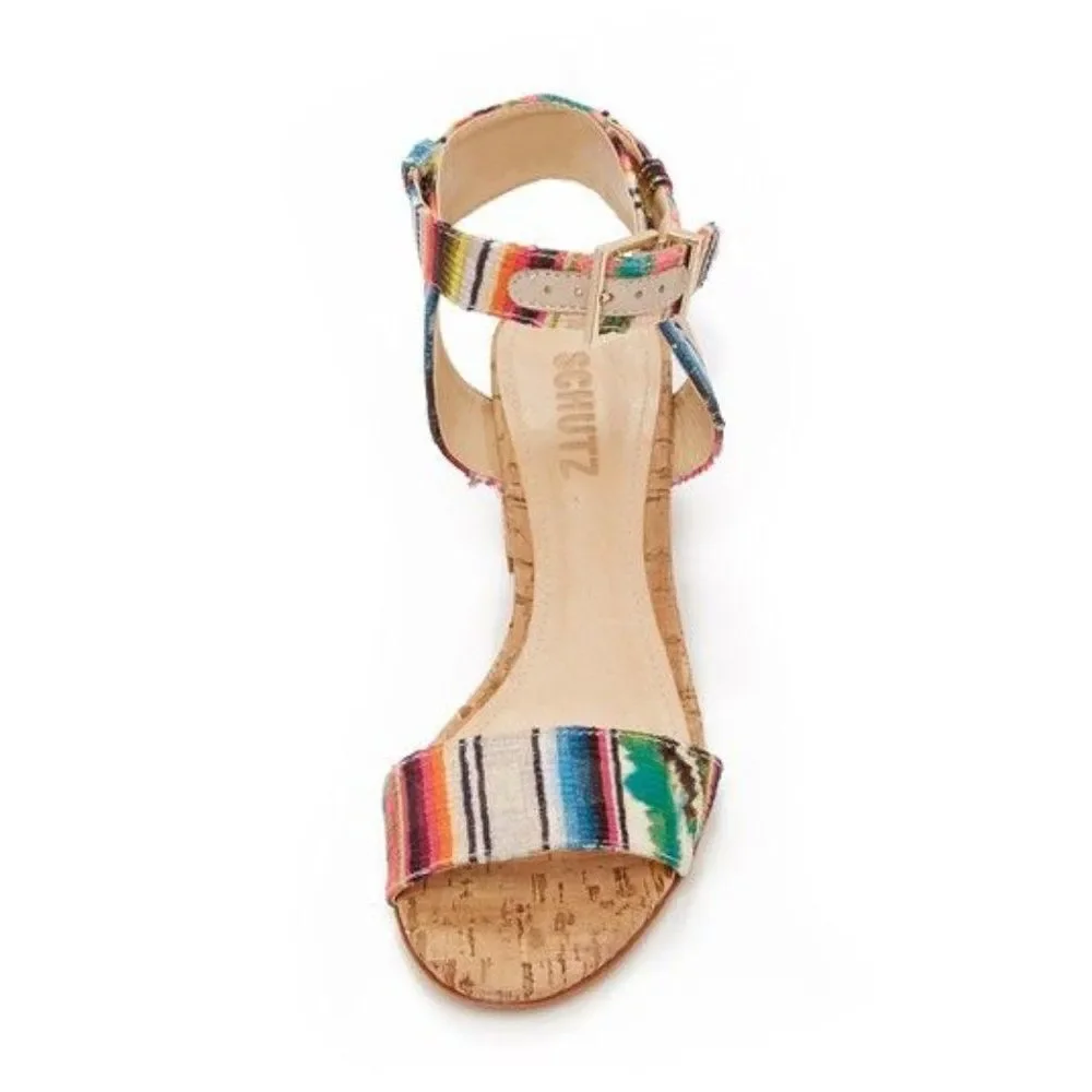 SCHUTZ metallic threads