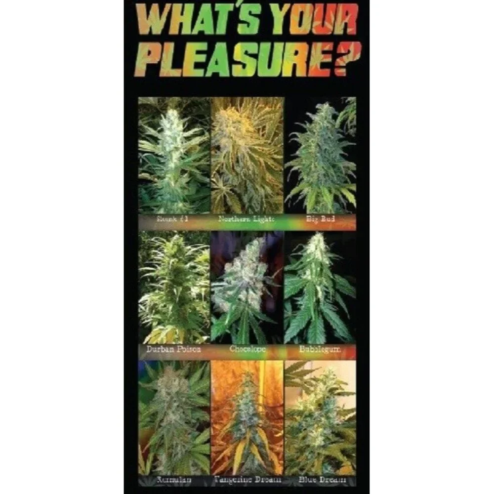 New Beach Bath Pool Gift Towel Pot Leaf Weed Leaves Marijuana Strains Cannabis