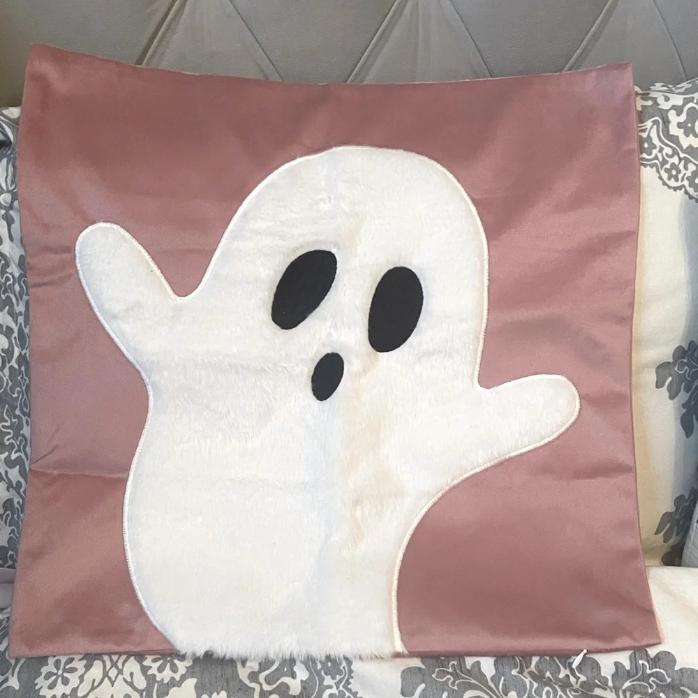 Ghost Pillow Cover