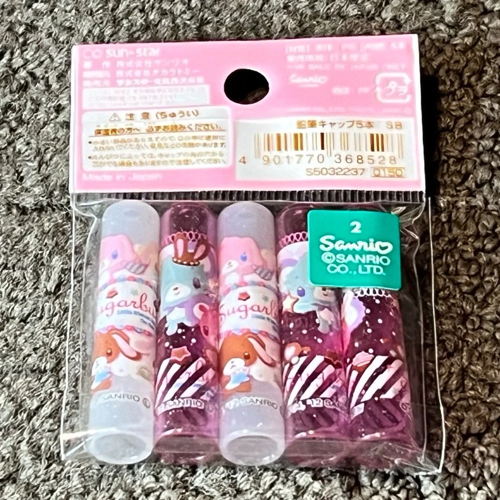 Sugarbunnies Pencil Caps Official Sanrio 2012 Japan Exclusive Rare Limited Pink