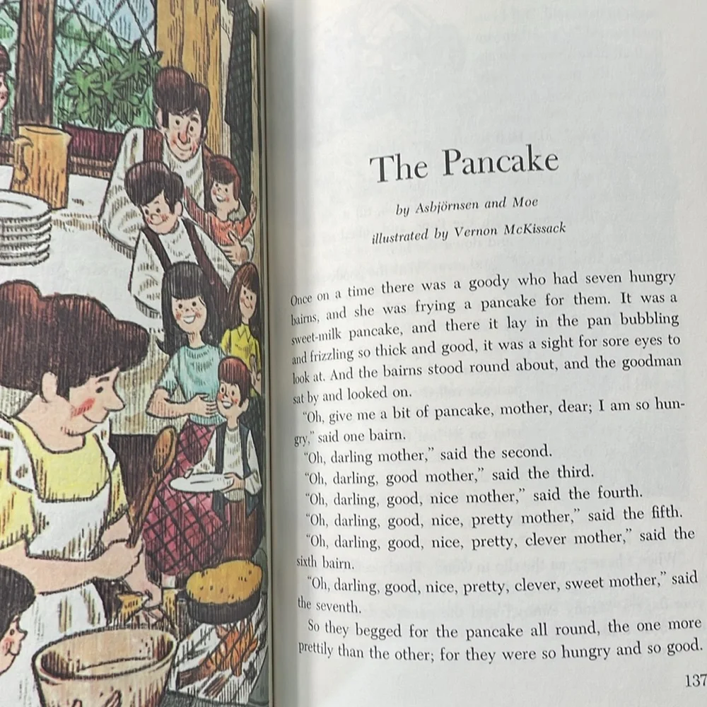 The Story Hour children's book, c1988, compiled by Esther M Bjoland