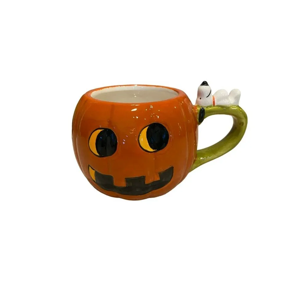 New Snoopy Jack-o-Lantern Mug by Peanuts