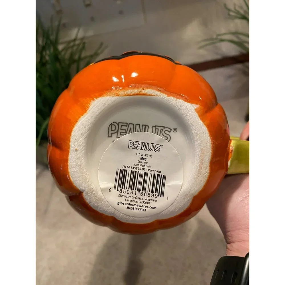 New Snoopy Jack-o-Lantern Mug by Peanuts