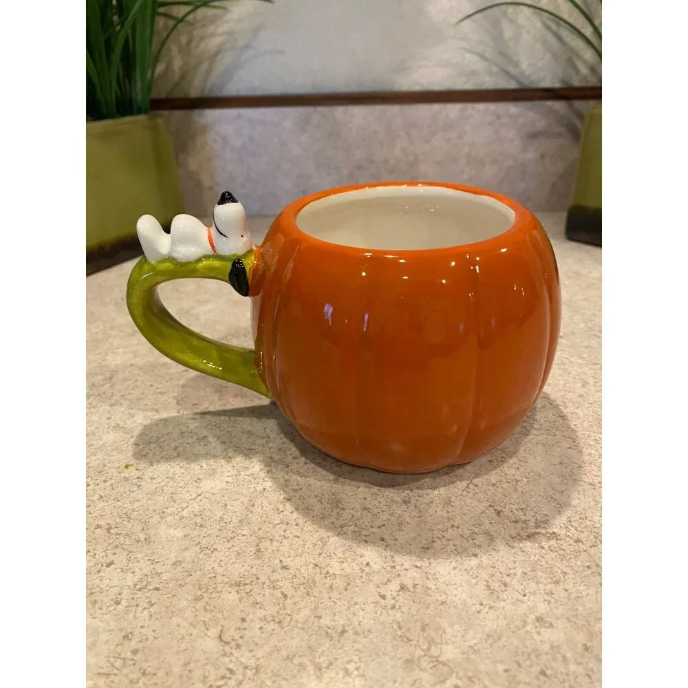 New Snoopy Jack-o-Lantern Mug by Peanuts