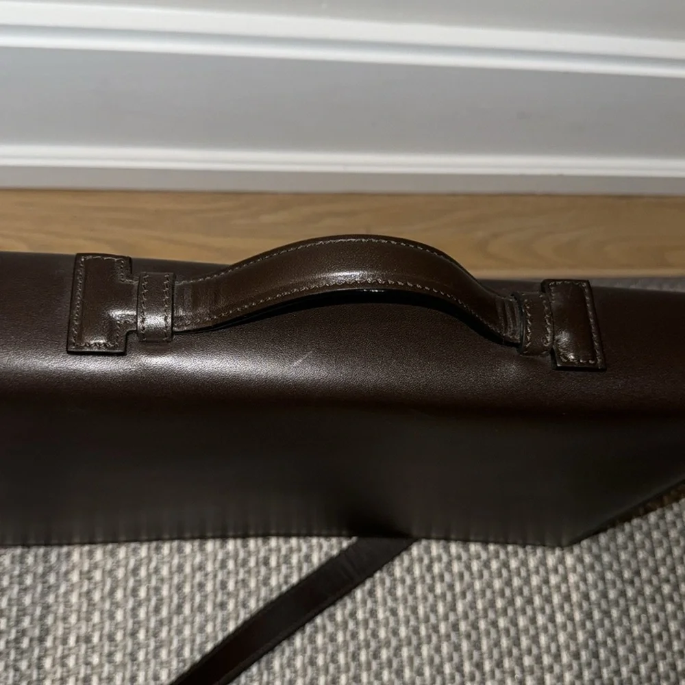 T. Anthony Ultra Slim Briefcase with Strap