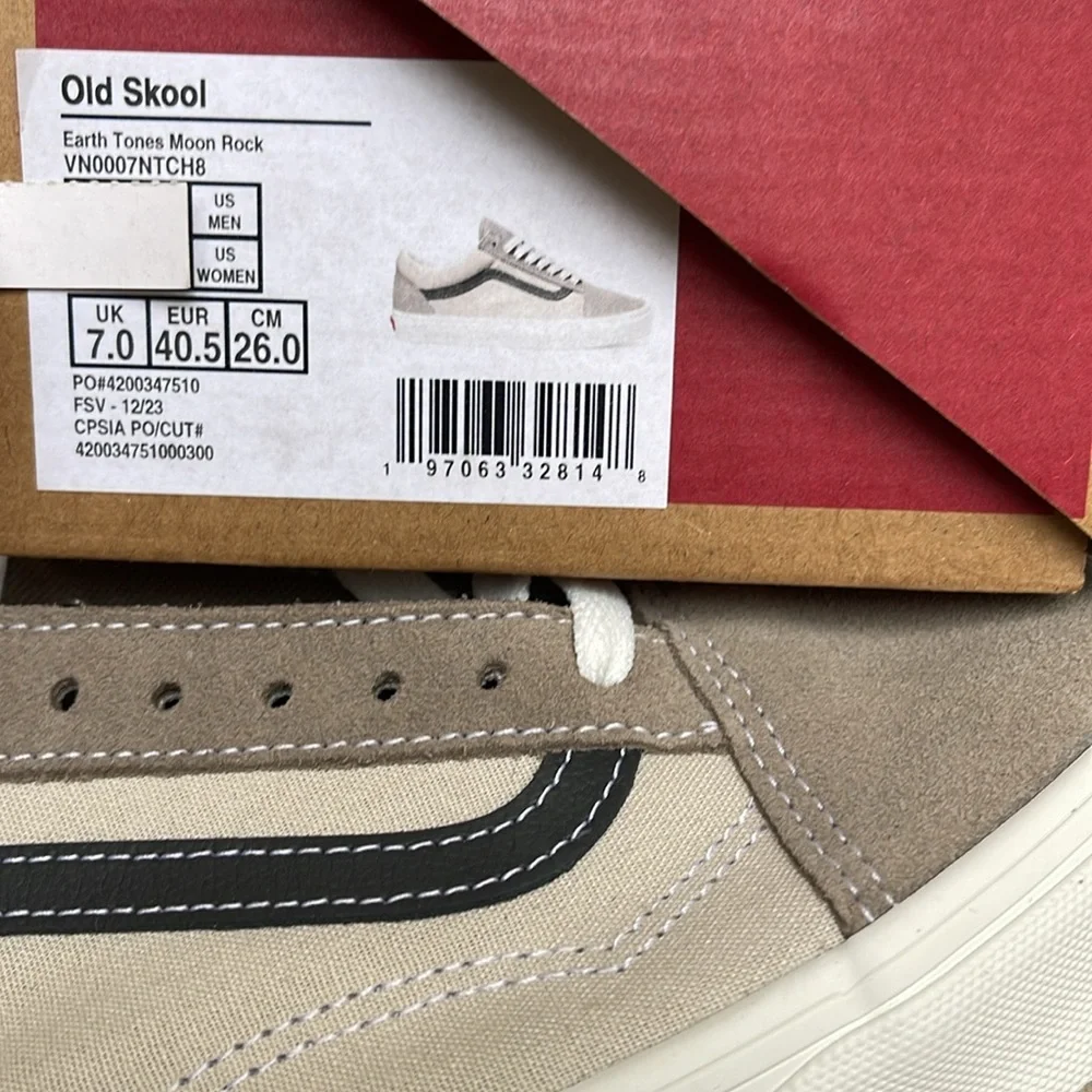Vans WMNS Old Skool Earth Tones Moon Rock VN0007NTCH8 Sneakers