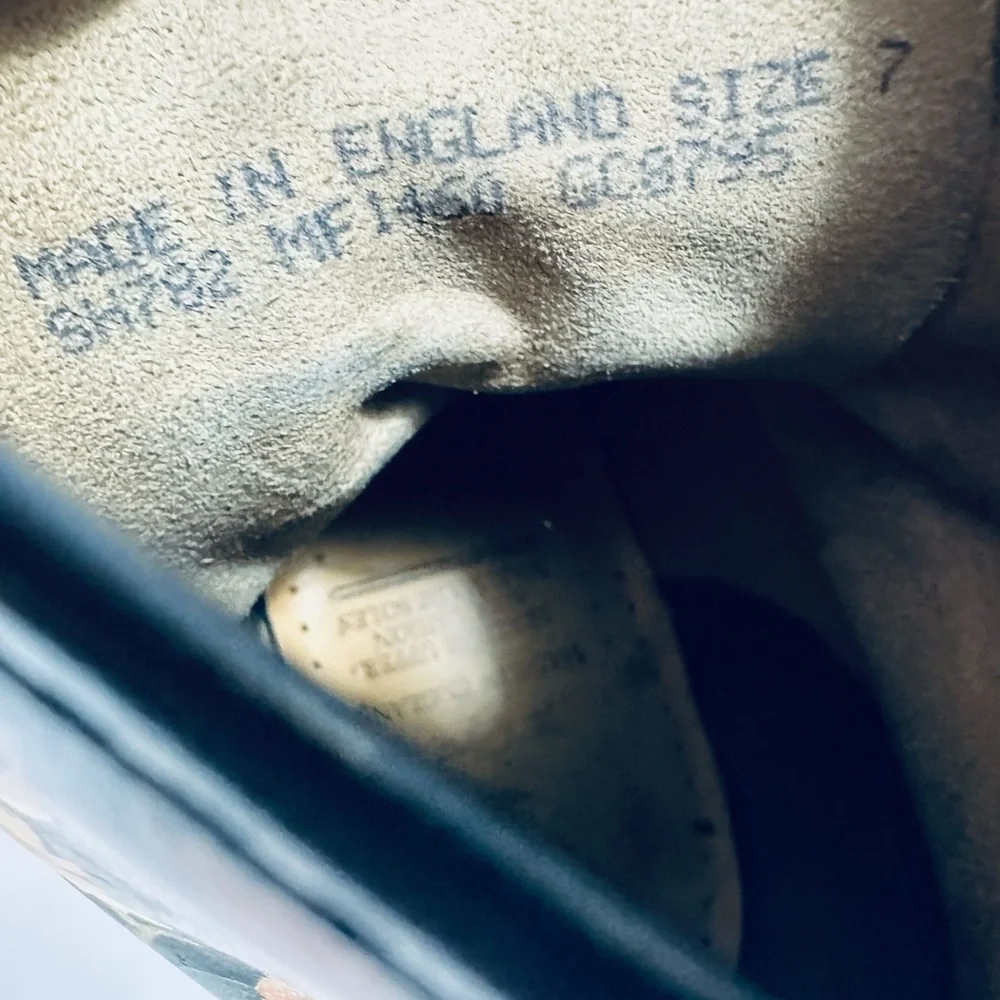 Dr. Martens Original “Made in England” RARE Vintage Floral 1460 Boots