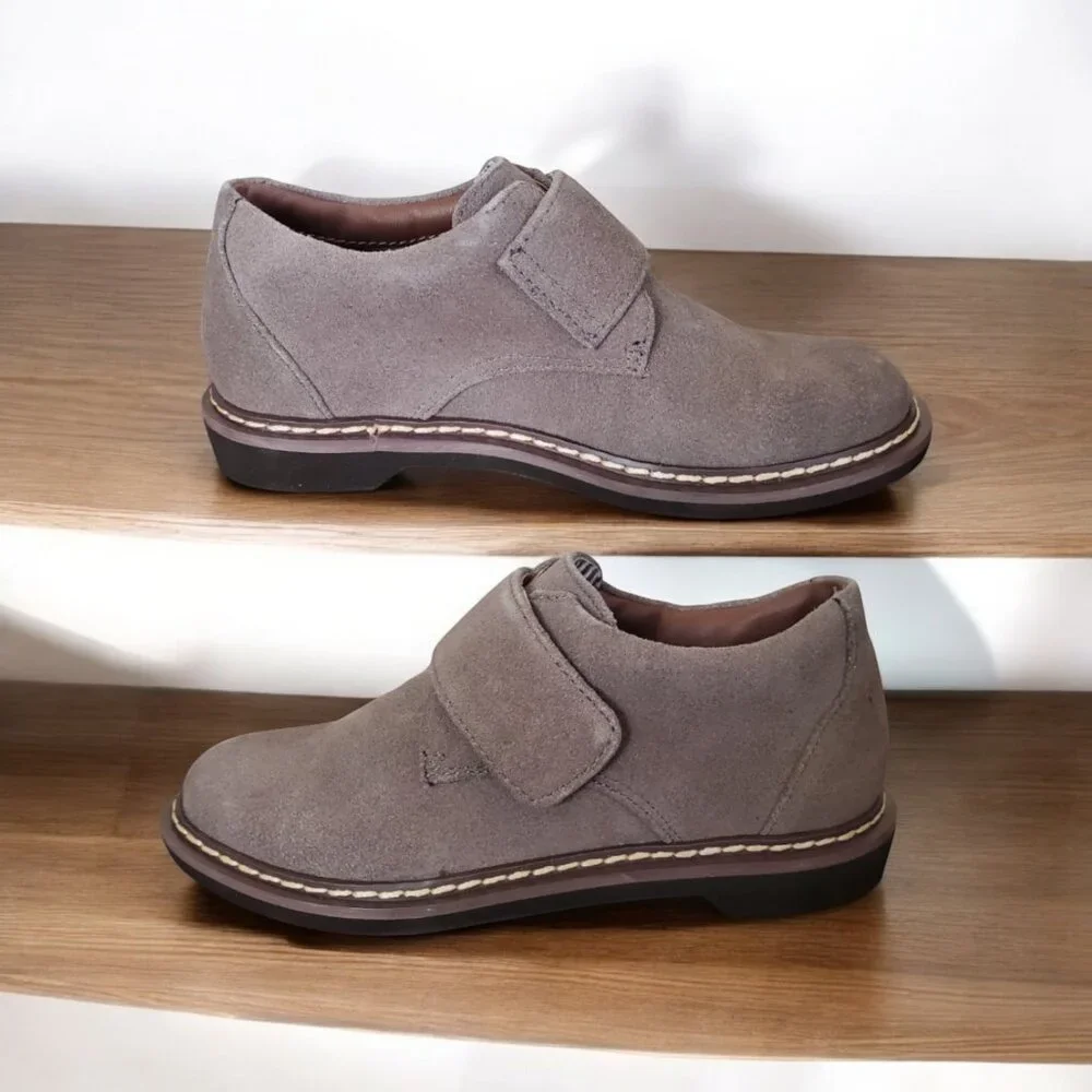 TUCKER + TATE Toddler's Suede Velcro Bootie