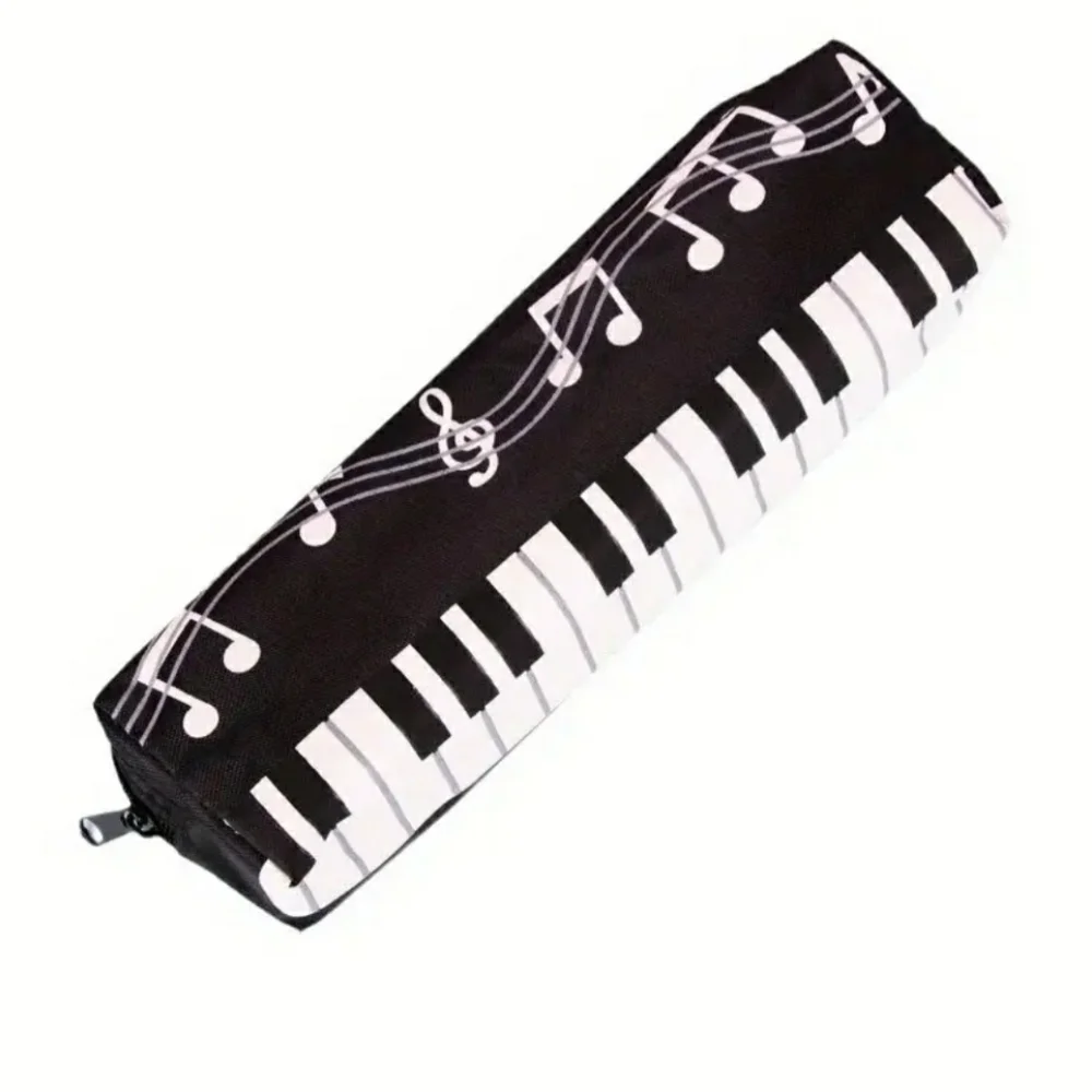 NEW Piano Music Black and White 16-Pc Pencil Set with Case