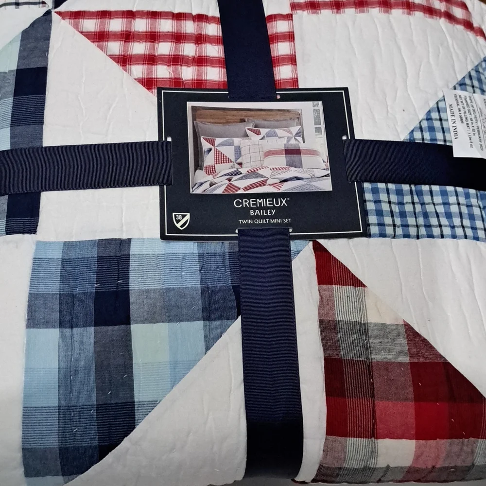 Cremieux Bailey Quilt Twin Mini Set