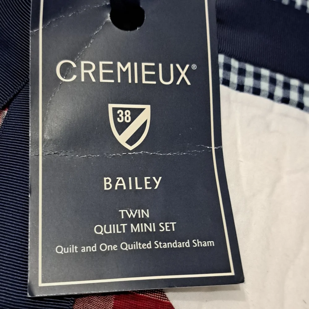 Cremieux Bailey Quilt Twin Mini Set