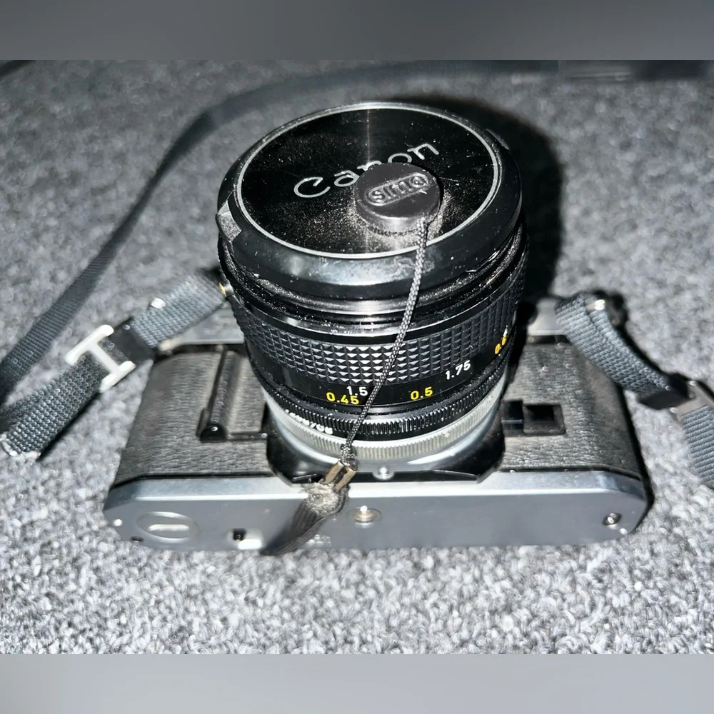 Canon AE-1 35mm film camera