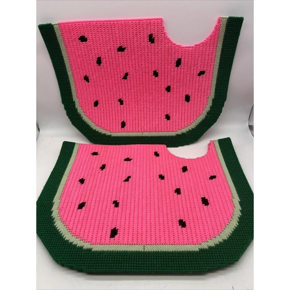 Watermelon Crochet Placemat