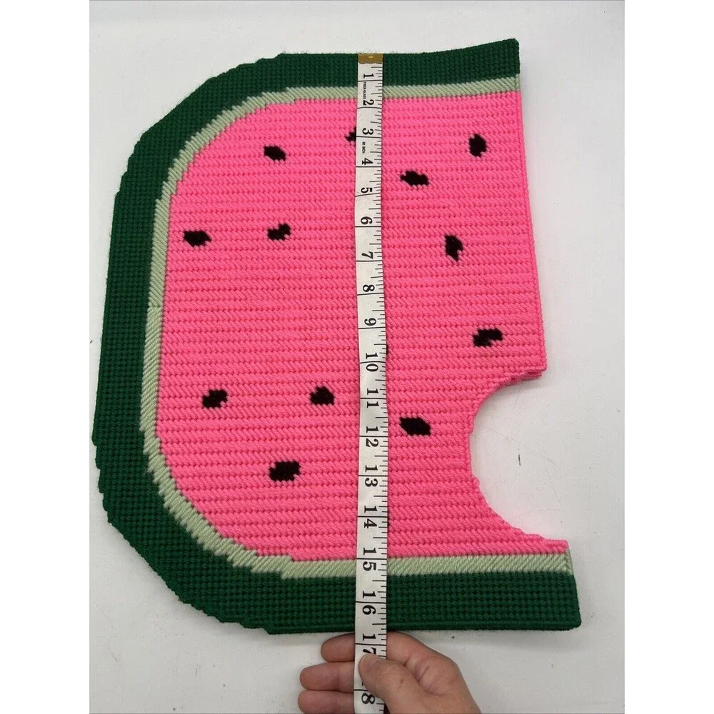 Watermelon Crochet Placemat