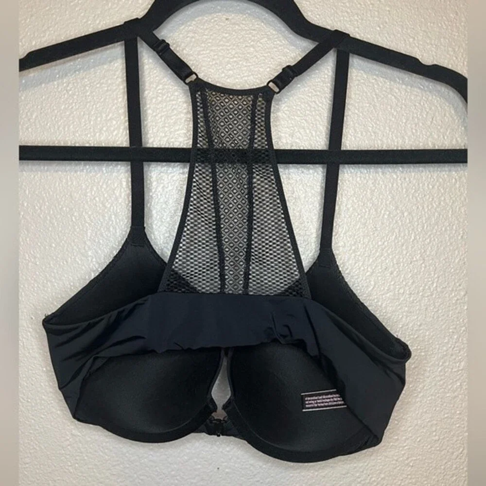 Victoria’s Secret racer Back front clip T-shirt light padding Bra 32D