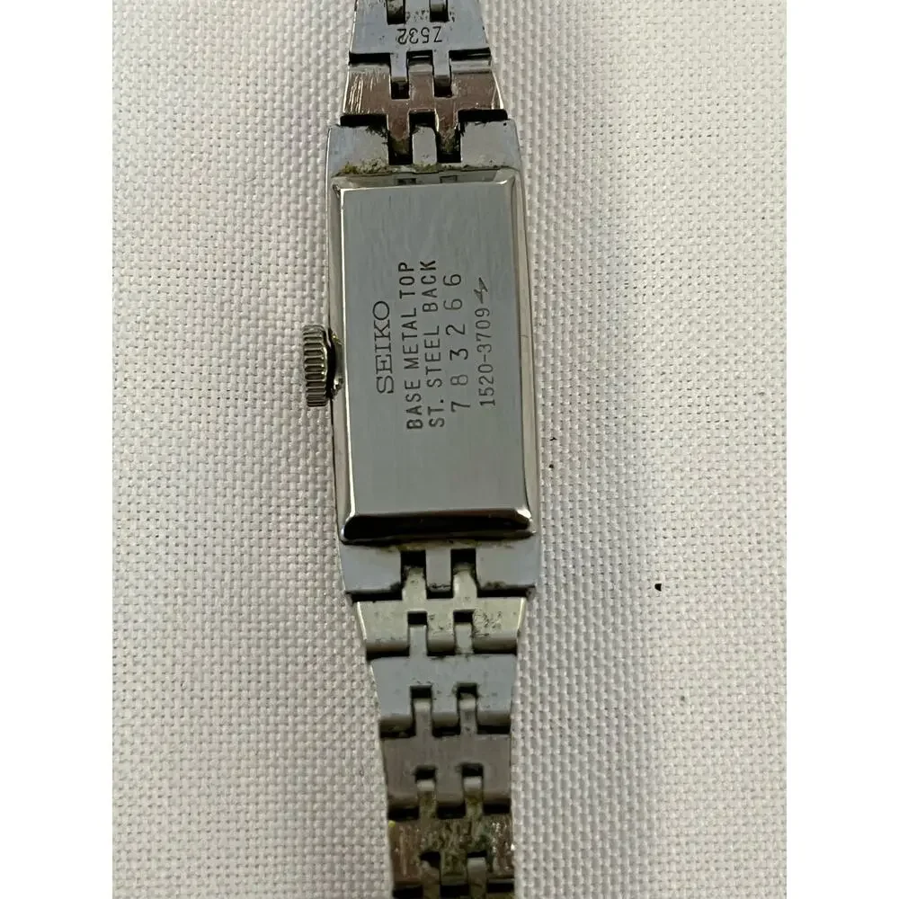 Vintage Seiko Unisex Slim Stainless Watch