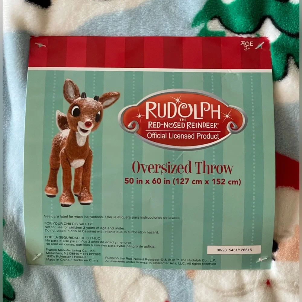 N/A christmas red blanket