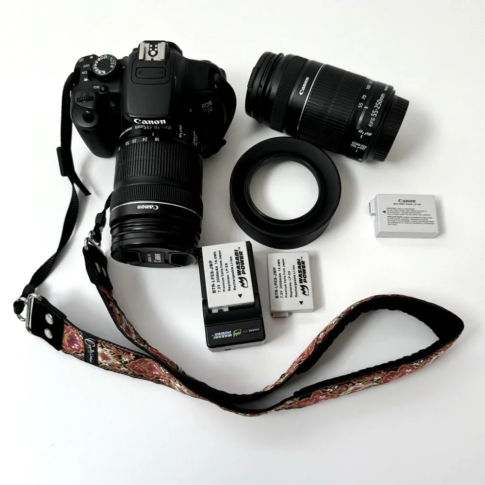 📸Canon Rebel T4i - everything you need to start photography!