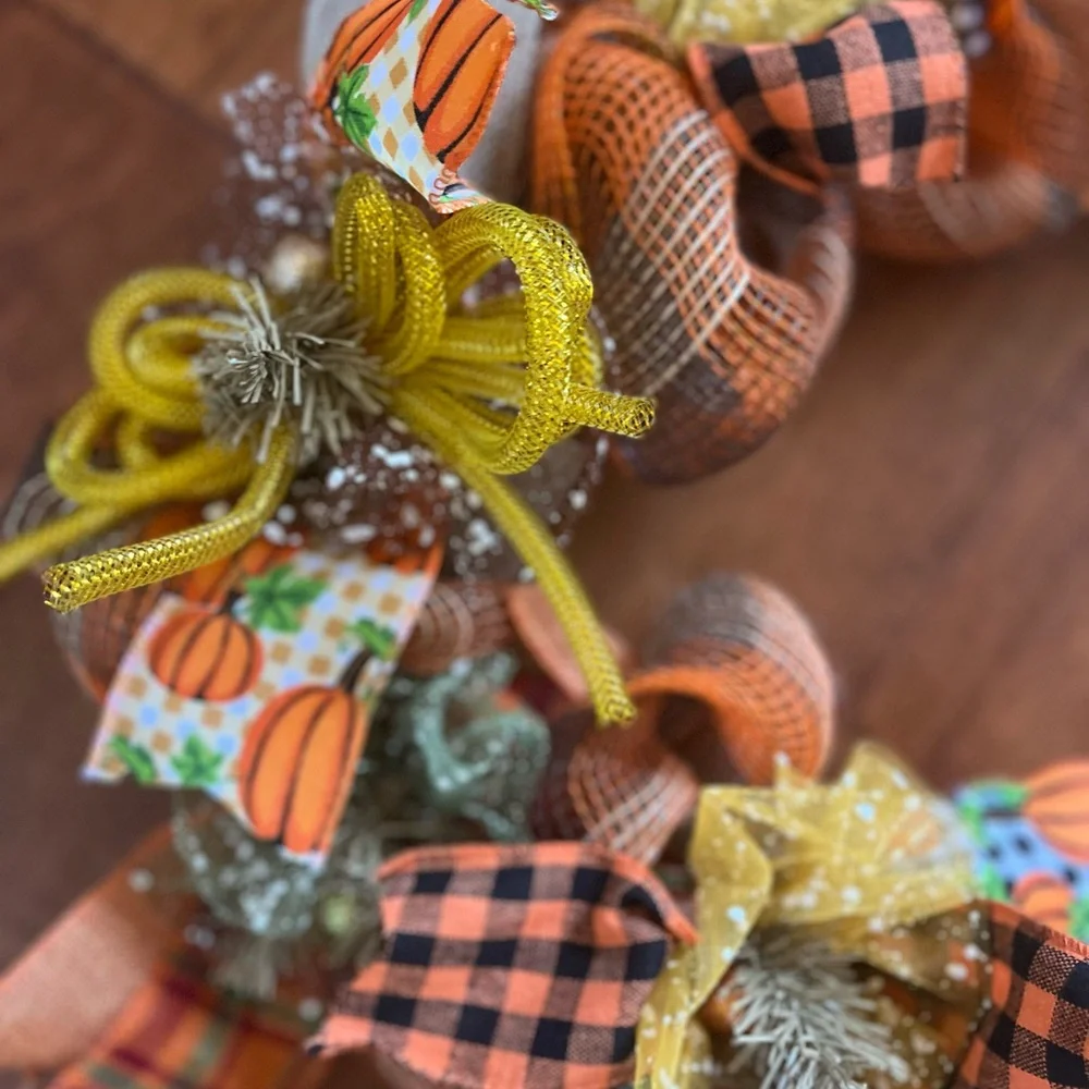 Hand Crafted matching wreath