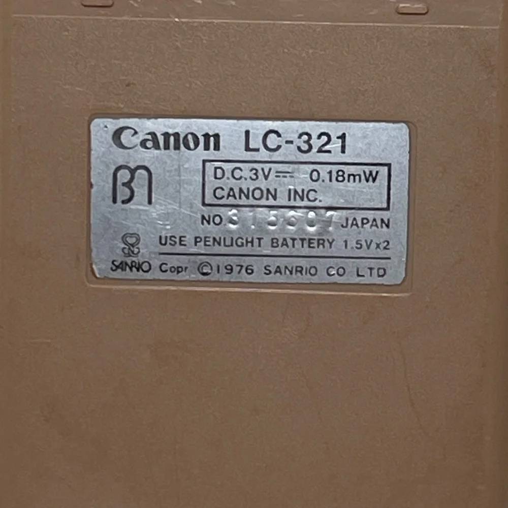 Canon some keys